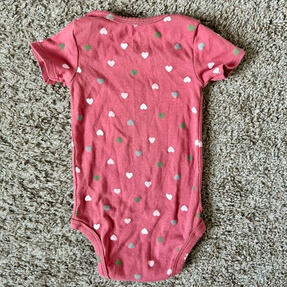 Carter’s Baby Girl Pink Bodysuit Bundle – Set Of 3 I Size 9M - Picture 10 of 10